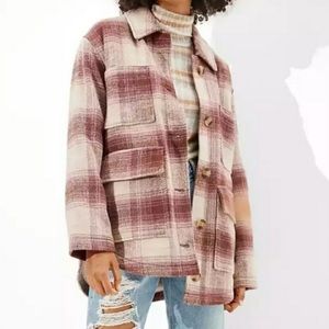 American Eagle Oversized Sherpa Jacket. Size XS